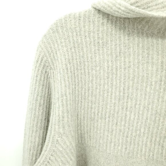 Proenza Schouler Hooded Greta Sweater Lofty Eco Cashmere M Gray - Picture 9 of 16